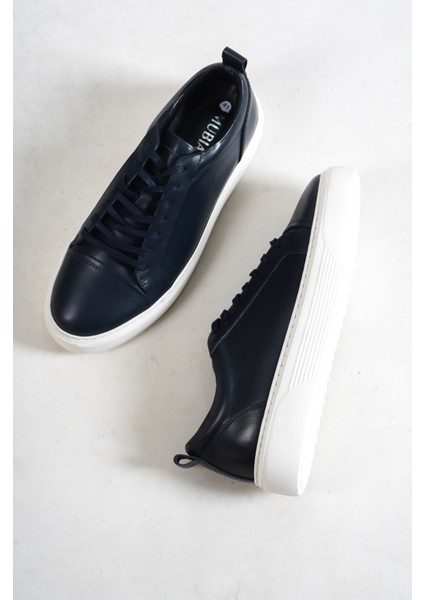 M3-Lcv Lacivert Hakiki Deri Erkek Spor Ayakkabı & Sneaker fırsatları