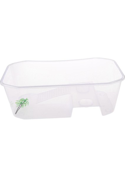 Sürüngenler Amfibiler Habitat Terrarium Vivarium Tank Üreme Kutusu Beyaz (Yurt Dışından)