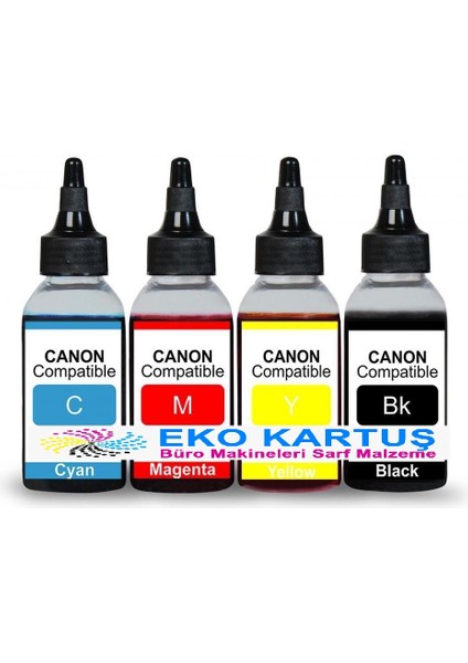 Canon G4500 Için Mürekkep Seti 4X100 ml fiyatları