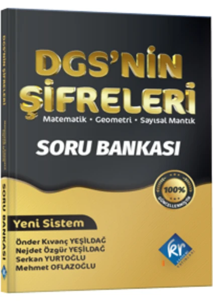 Kr Akademi Yayınları DGS 'nin Şifreleri Soru Bankası