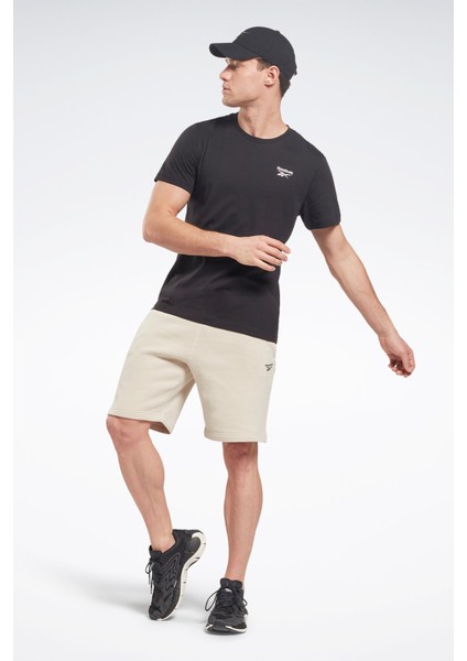 Rı Left Chest Logo Siyah Erkek Kısa Kol T-Shirt