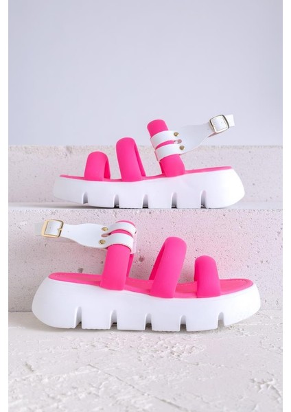 Karlota Kadın Pembe Sandalet