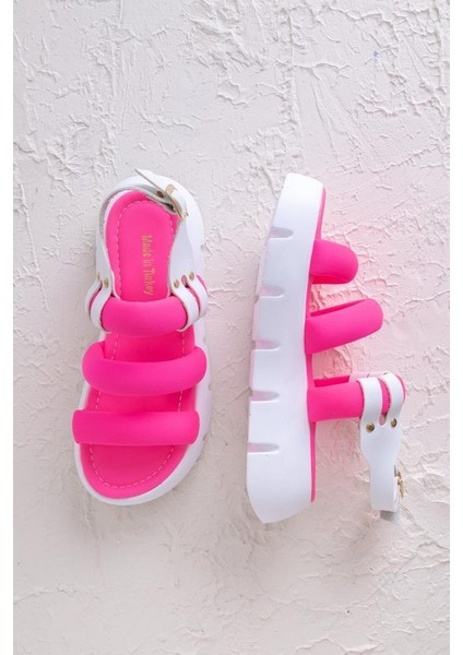 Karlota Kadın Pembe Sandalet