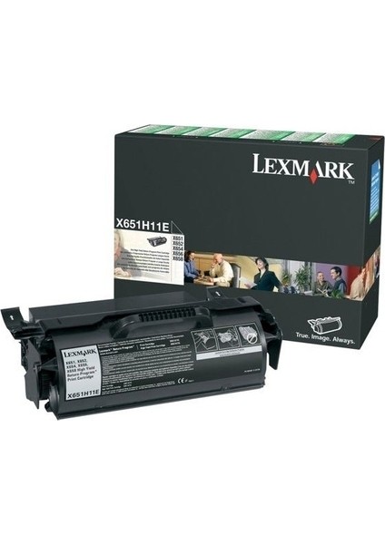 HPZR Lexmark X651-X651H11E Muadil Toner YK.