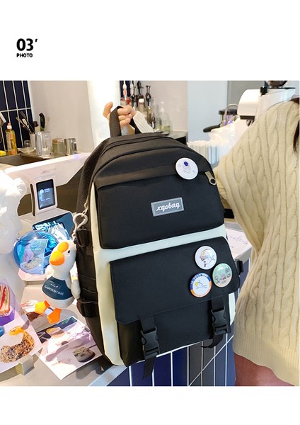 Büyük Kapasiteli Sırt Çantası 5'li Takım (Yurt Dışından) modelleri