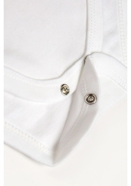 %100 Organik Pamuk 5li Beyaz Kısa Kollu Bebek Body fırsatları