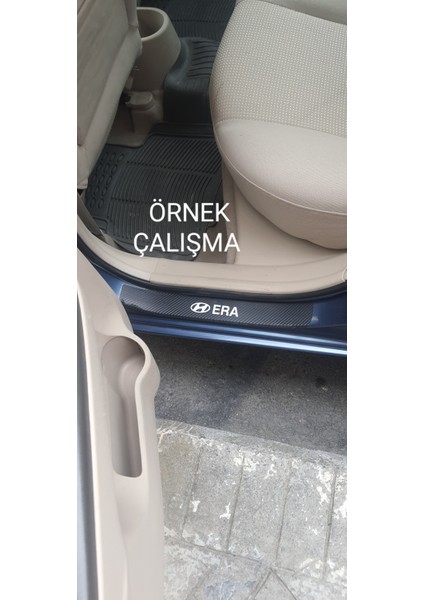 Volkswagen Vento Bağaj ve Kapı Eşiği Karbon Sticker (Set)