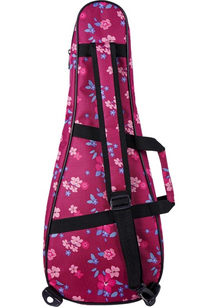 04 Serisi Soprano Ukulele Çantası - Hibiscus Pembe modelleri