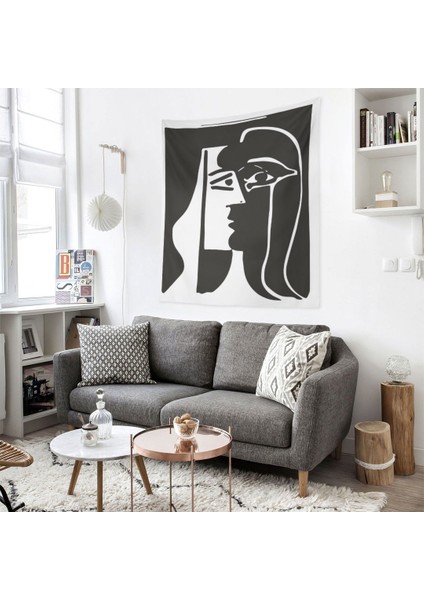 Picasso Kiss -Picasso Öpücüğü - Duvar Örtüsü - 130cm x 150cm