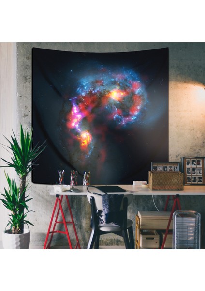 Antennae Gala x ies Duvar Örtüsü - 150cm x 150cm