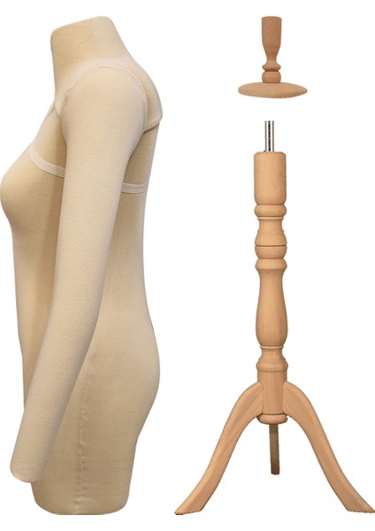 38 Beden Üst ve Alt Grup Pantolon Giyebilen Kollu Iğne Batabilen Prova Mankeni Terzi Mankeni modelleri
