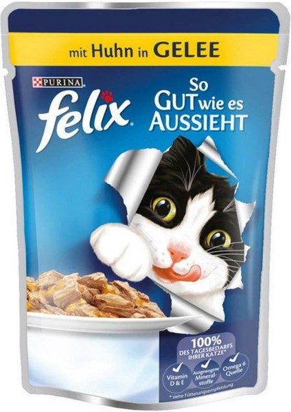 Tavuklu Yaş Kedi Maması 85 gr