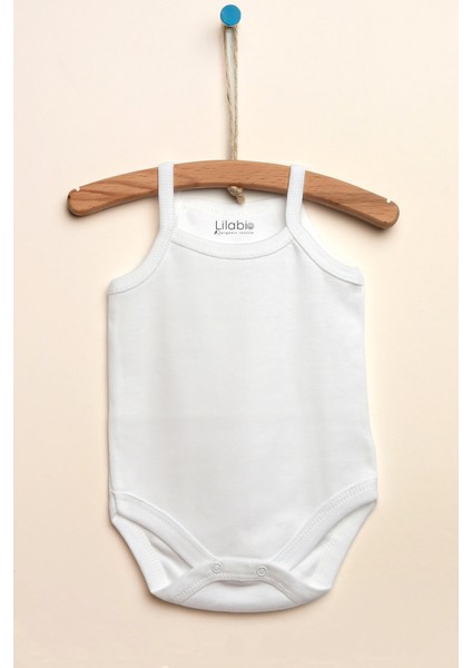 %100 Organik Pamuk 5li Beyaz Askılı Bebek Body fiyatları