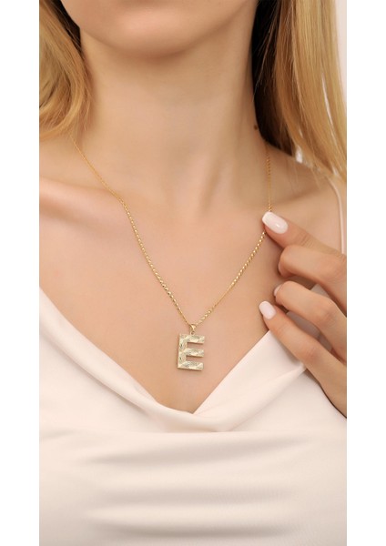 14 Ayar Altın Kalemli Parlak Harf Kolye Ucu fiyatları