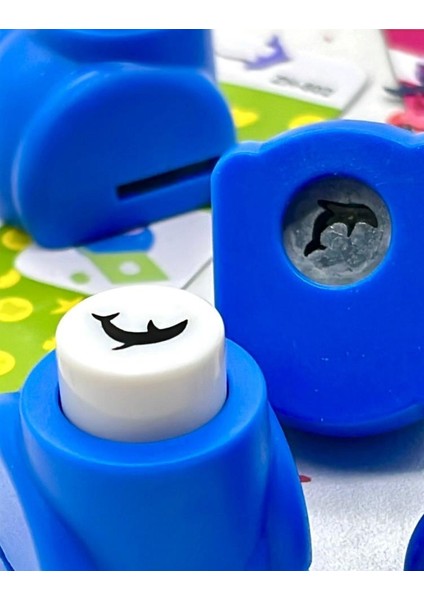 Balık Desenli Mavi Mini Delgeç fiyatları