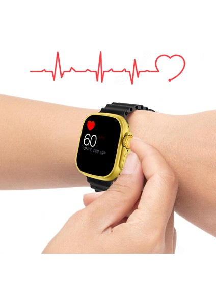 Fitsmart Ultra Watch 8 Akıllı Saat 49MM Gold modelleri