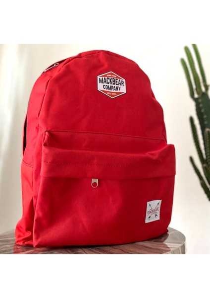 Unisex Sırt Çantası Kırmızı fiyatları