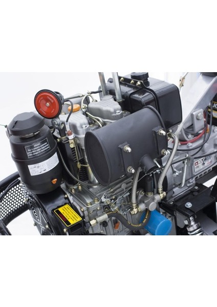 FM20 Amortisörlü Marşlı Dizel Çapa Makinesi 22 Hp