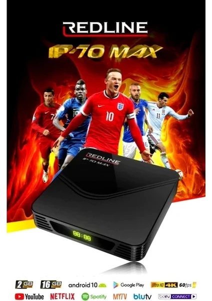 Ip-70 Max Android 10 TV Box 2GB/16GB