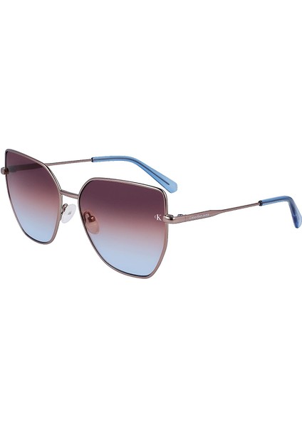 CKJ23202S 210 60 Kadın Kelebek Bronz Güneş Gözlüğü