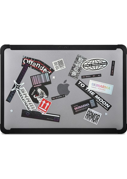 Macbook Pro 14.2 2023 A2779 Uyumlu Kılıf Skinarma Henko Klipsli Kurulum Sticker Çıkartmalı Kapak