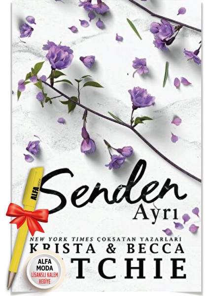 Gökyüzünü Öp + Senden Ayrı - Krista & Becca Ritchie 2 Kitap Set + Alfa Moda Lisanslı Kalem Hediye