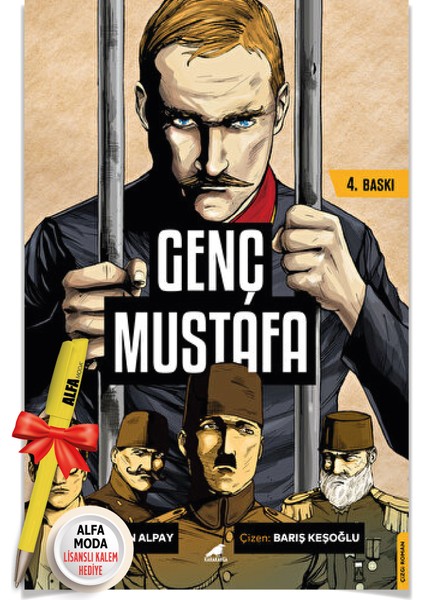 Cumhuriyet’in Ilk Sabahı (Şermin Yaşar & Ilber Ortaylı) + Genç Mustafa (Yalın Alpay) 2 Kitap + Kalem