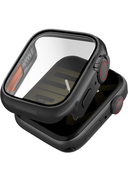 Watch 7 45MM Kasa ve Ekran Koruyucu Skinarma Gado Pro Dijital Taç Korumalı Siyah fiyatları