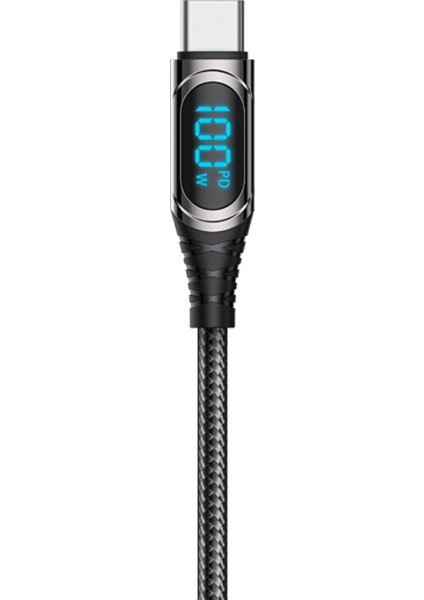 Type-C To Type-C Pd Kablo Recci RTC-P21CCPD Ghost Serisi 100W Hızlı Şarj Özellikli 1.2m