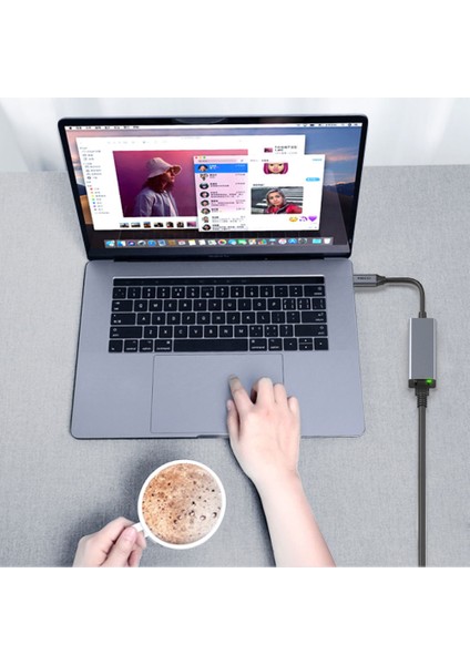 RH10 RJ45 To Type-C Ethernet Dönüştürücü Kablo 100MBPS 80MM indirimleri