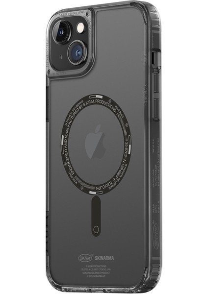 iPhone 14 Plus Uyumlu Kılıf Skinarma Şeffaf Airbag Tasarımlı Magsafe Şarj Özellikli Saido Kapak modelleri