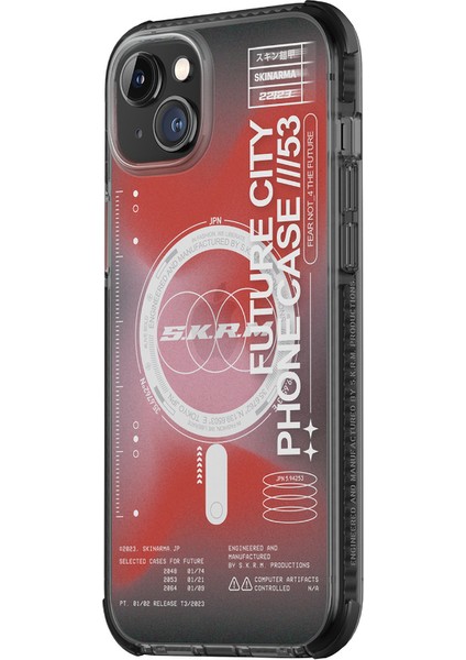 iPhone 14 Plus Uyumlu Kılıf Skinarma Şeffaf Airbag Tasarımlı Magsafe Şarj Özellikli Shorai Kapak fiyatları