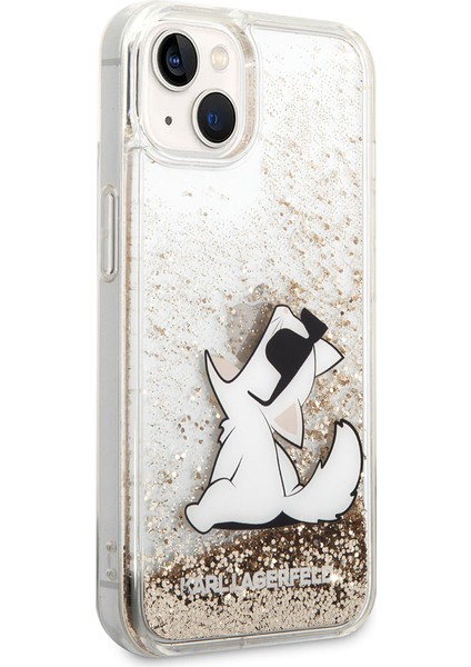 iPhone 14 Uyumlu Kılıf Sıvılı Simli Choupette Dizayn Kapak modelleri