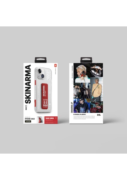 iPhone 14 Plus Uyumlu Kılıf Skinarma Standlı Şeffaf Tasarımlı Taihi Sora Kapak fırsatları
