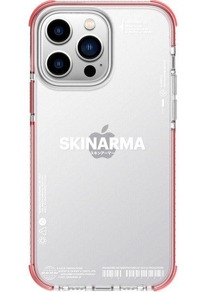 iPhone 14 Pro Max Uyumlu Kılıf Skinarma Şeffaf Airbag Tasarımlı Iro Kapak
