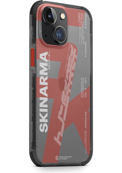 iPhone 14 Plus Uyumlu Kılıf Skinarma Şeffaf Airbag Tasarımlı Raku Kapak