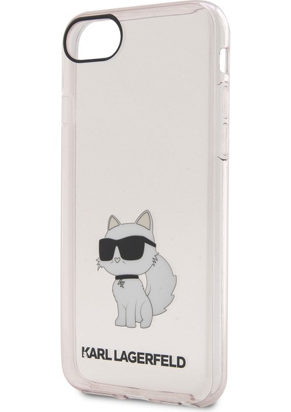 iPhone 8 Uyumlu Kılıf Transparan Choupette Dizayn Kapak modelleri