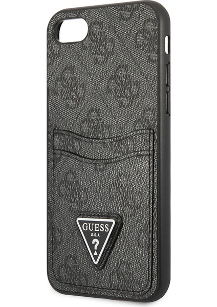 iPhone 8 Uyumlu Kılıf Guess Çift Kart Bölmeli Kapak