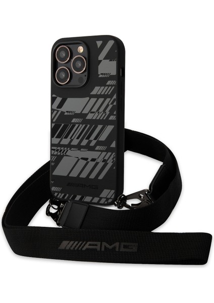 iPhone 14 Pro Uyumlu Kılıf Amg Liquid Silikon Strap Telefon Askılı Grafik Dizayn Kapak fiyatları