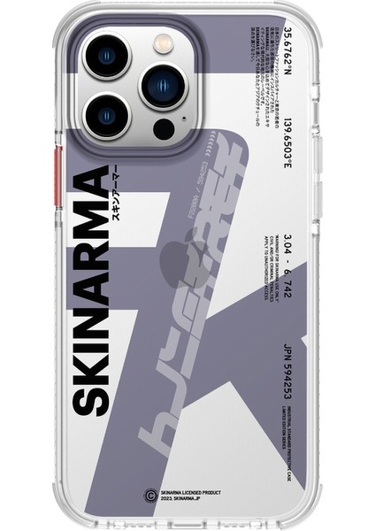 iPhone 14 Pro Uyumlu Kılıf Skinarma Şeffaf Airbag Tasarımlı Raku Kapak
