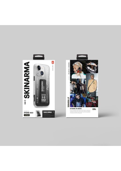 iPhone 14 Plus Uyumlu Kılıf Skinarma Standlı Şeffaf Tasarımlı Taihi Kobai Kapak fırsatları