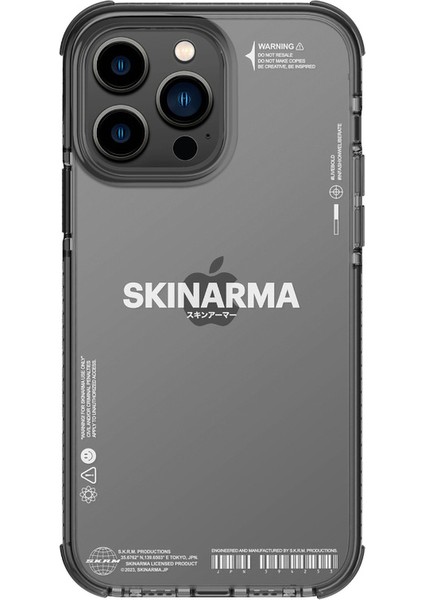 iPhone 14 Pro Uyumlu Kılıf Skinarma Şeffaf Airbag Tasarımlı Iro Kapak
