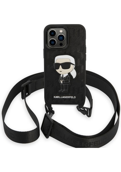 iPhone 14 Pro Uyumlu Kılıf Boyun Askılı Karl Dizayn Kapak fiyatları