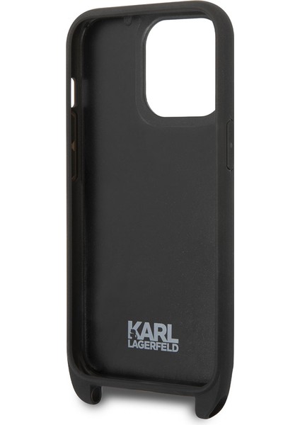 iPhone 14 Pro Uyumlu Kılıf Boyun Askılı Karl Dizayn Kapak modelleri