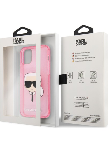 iPhone 11 Uyumlu Kılıf Transparan Karl Head Dizayn Kapak fırsatları
