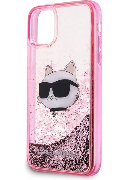 iPhone 11 Uyumlu Kılıf Sıvılı Simli Choupette Head Dizayn Kapak fırsatları