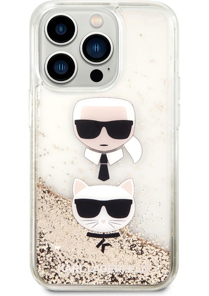 iPhone 14 Pro Max Uyumlu Kılıf Sıvılı Simli K&c Head Dizayn Kapak fiyatları