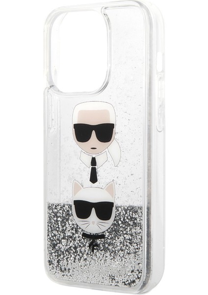 iPhone 14 Pro Max Uyumlu Kılıf Sıvılı Simli K&c Head Dizayn Kapak indirimleri