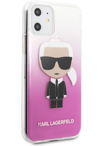 iPhone 11 Uyumlu Kılıf Yarı Transparan Karl Dizayn Kapak fiyatları