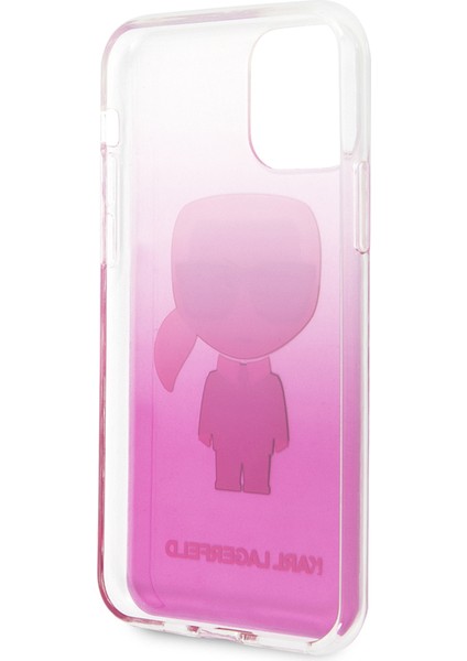 iPhone 11 Uyumlu Kılıf Yarı Transparan Karl Dizayn Kapak modelleri